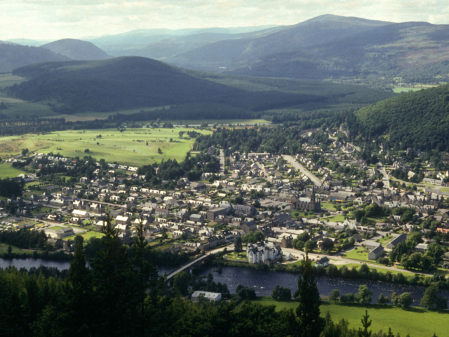 Ballater from the South