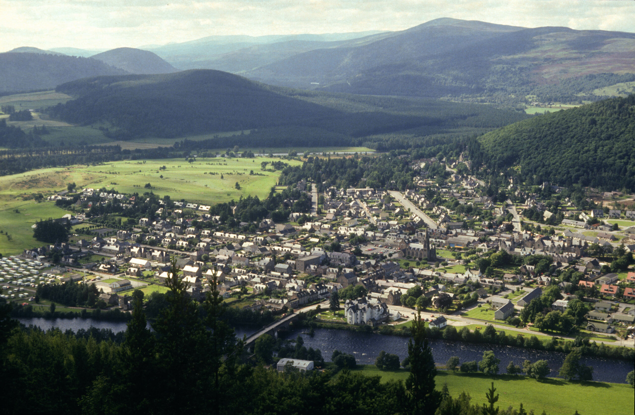 Ballater from the South