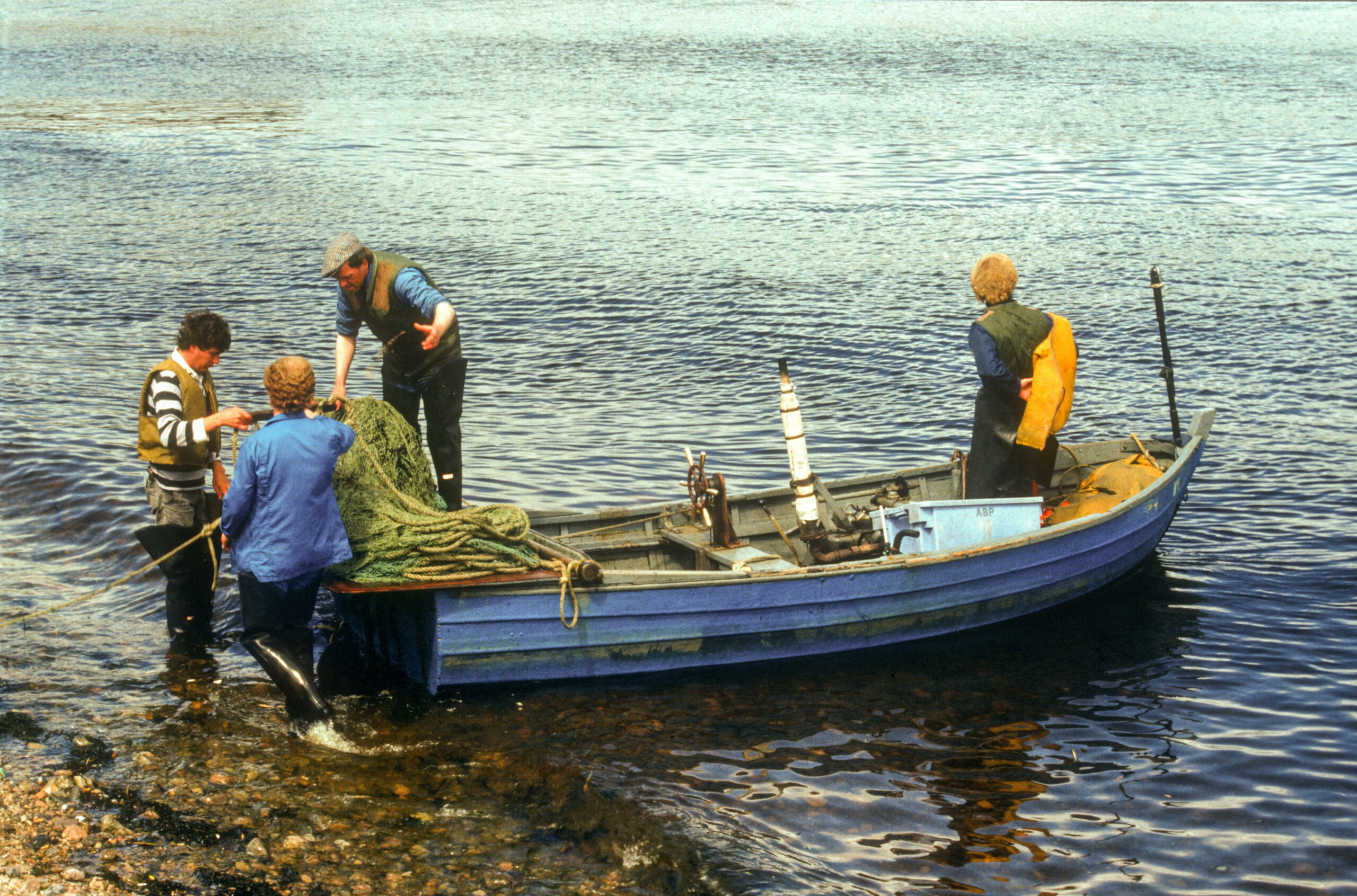 Salmon Fishermen, River Dee, Aberdeen
