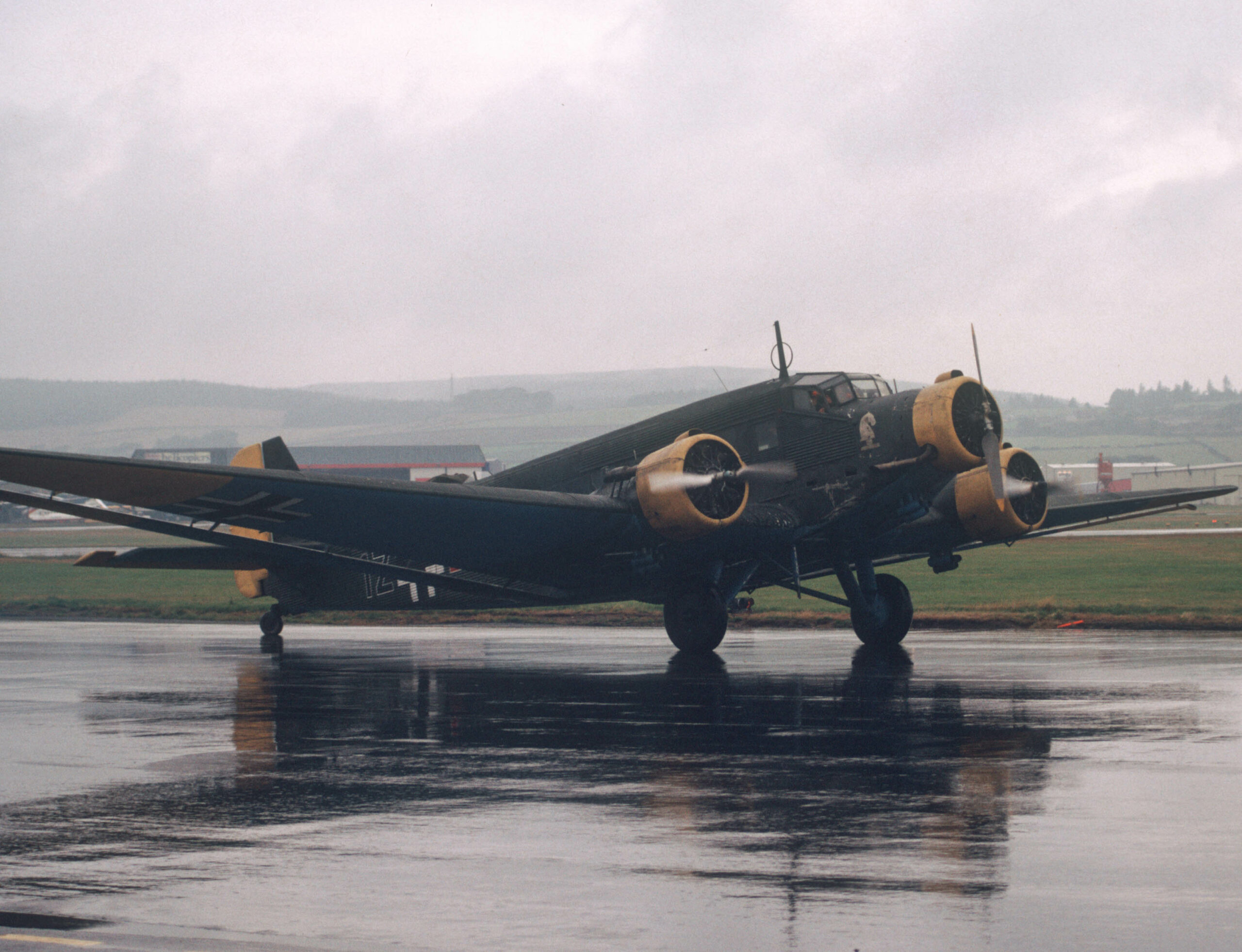 Junkers JU52 at Aberdeen Airport