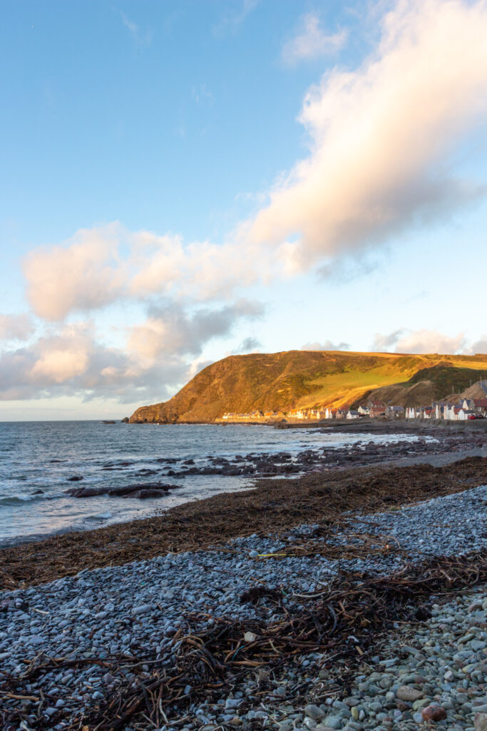 Crovie village on the Moray Firth Coast, Scotland