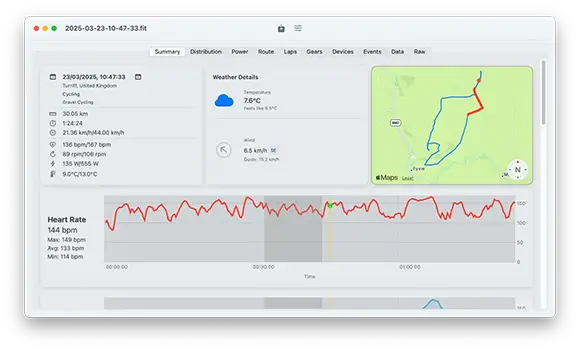 Fit Metrics Explorer